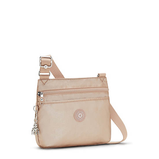 Sacs Crossbody Kipling Emmylou Metallic Doré | FR 2106BE